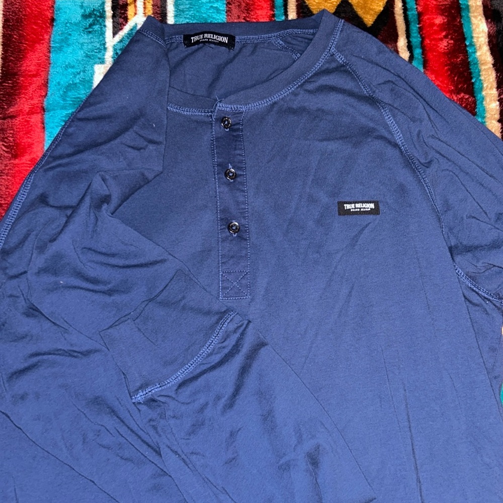 True religion long sleeve shirt with bottoms